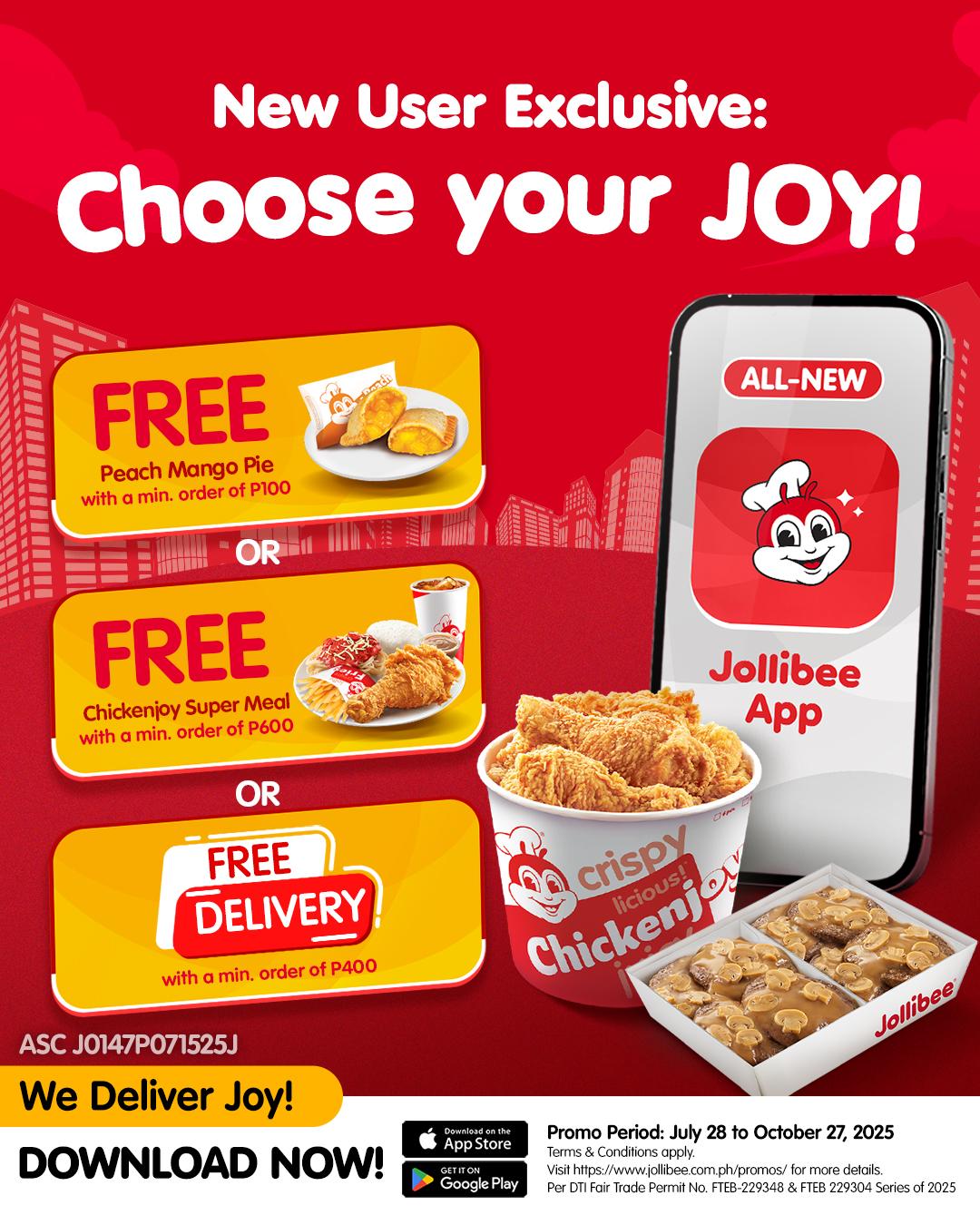 New Jollibee App Exclusive Promos
