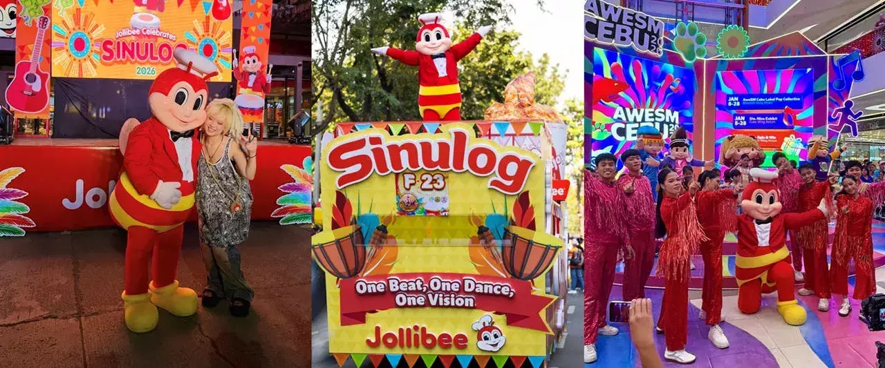 Jollibee brings joy across Cebu during Sinulog season