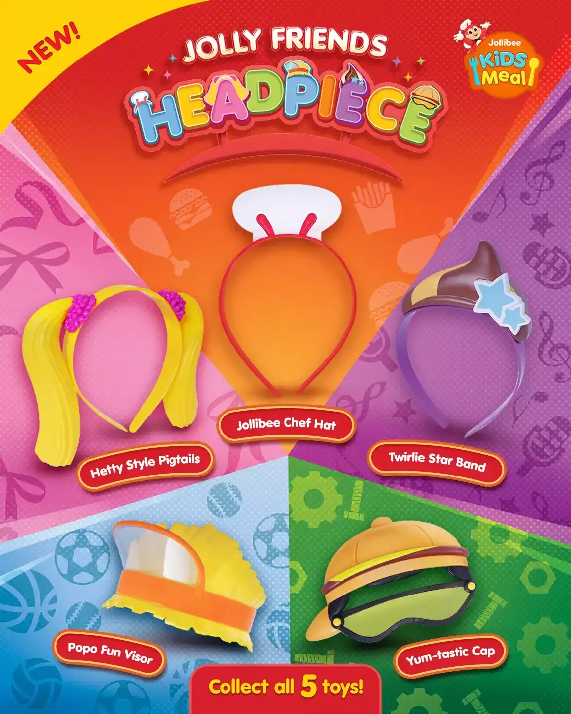 Jolly Friends Headpiece